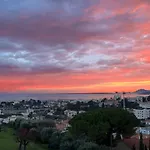 Sea View Riviera, 3 Pieces Vue Panoramique, 2 Chambres, 4p, Pk, Ac Apartment Antibes
