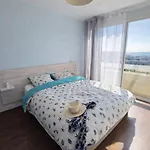 شقة Sea View Riviera, 3 Pieces Vue Panoramique, 2 Chambres, 4p, Pk, Ac