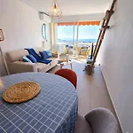 Sea View Riviera, 3 Pieces Vue Panoramique, 2 Chambres, 4p, Pk, Ac شقة أنتيب