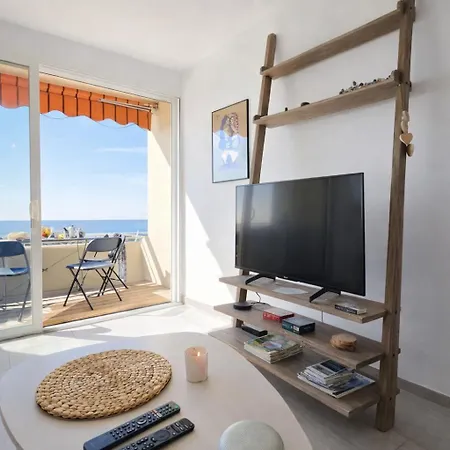 Sea View Riviera, 3 Pieces Vue Panoramique, 2 Chambres, 4p, Pk, Ac *